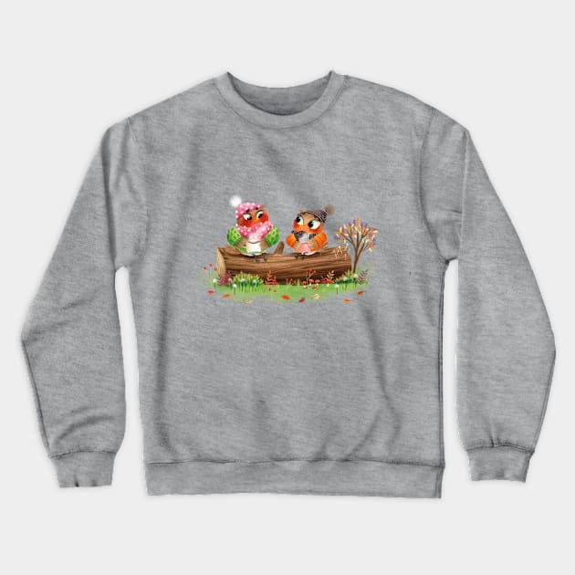 Robins Crewneck Sweatshirt by Geeksarecool